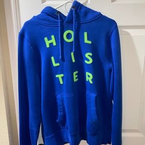 Hollister blue hoodie